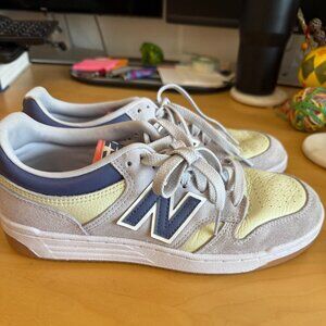 New Balance 480, Size 8, Lavender/ Off White/ Hot Pink, EUC